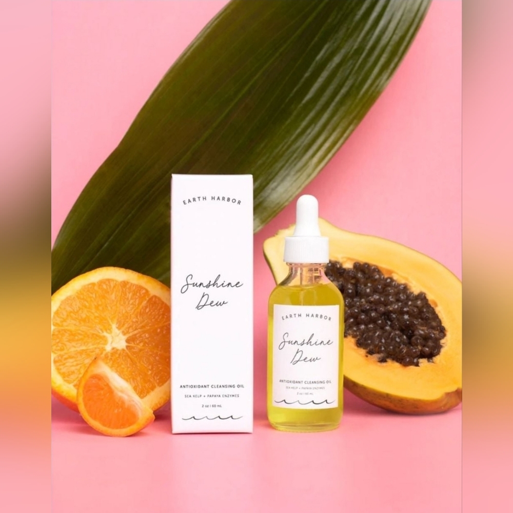 🦋🦋🦋 3/$25--Earth Harbor "Sunshine" Vegan Facial Cleansing Oil- BNIB